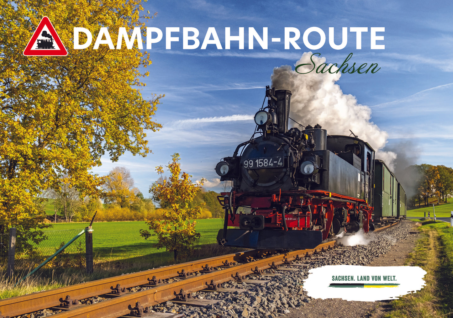 Gratiskatalog: Dampfbahn-Route Sachsen