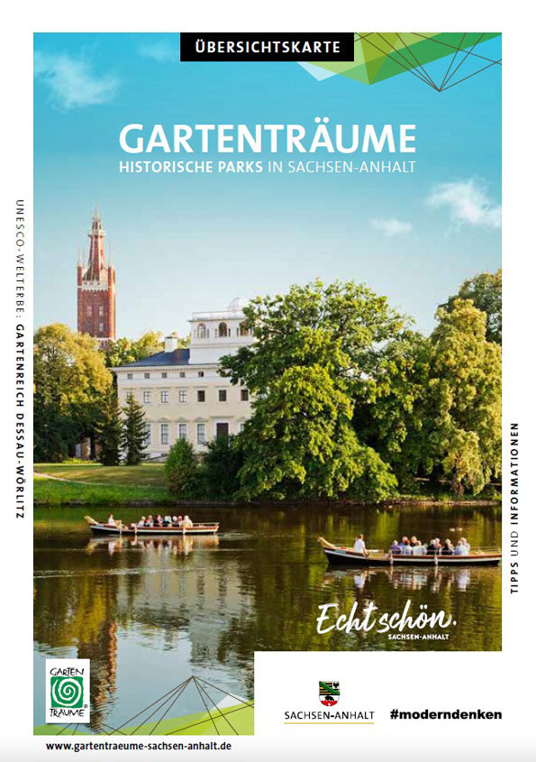 Gratiskatalog: Gartenträume - Historische Parks in Sachsen-Anhalt