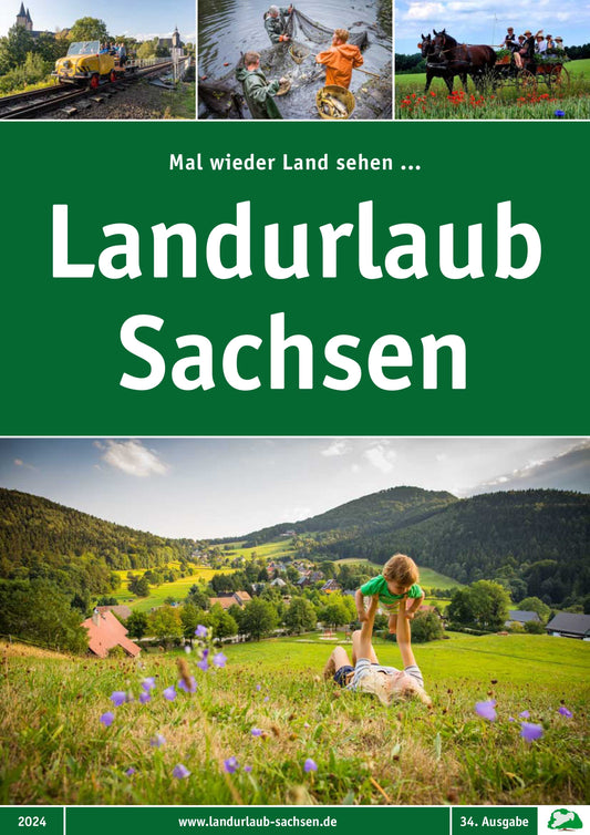 Gratiskatalog: Landurlaub in Sachsen