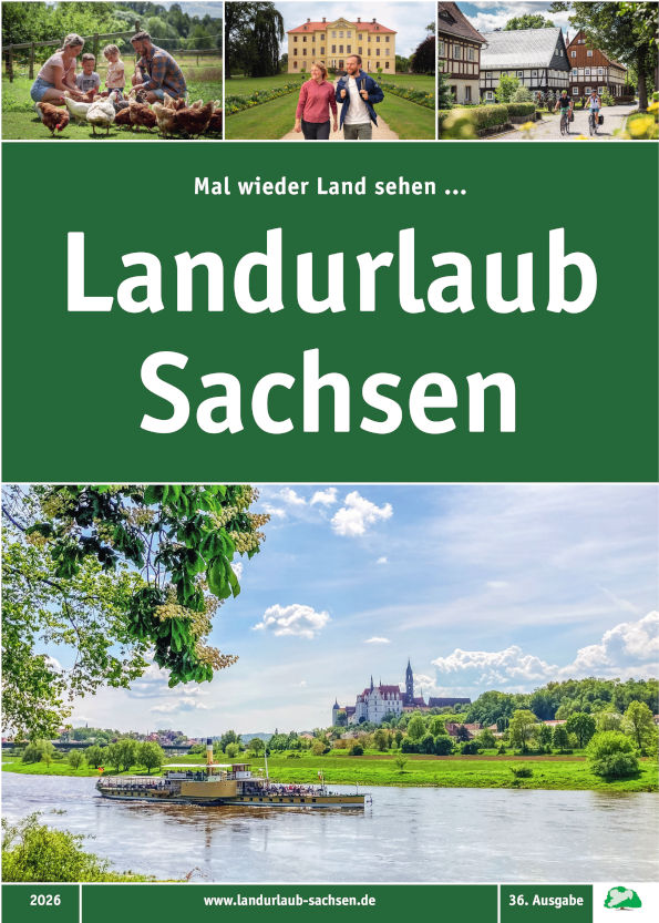 Gratiskatalog: Landurlaub in Sachsen