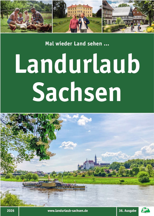 Gratiskatalog: Landurlaub in Sachsen