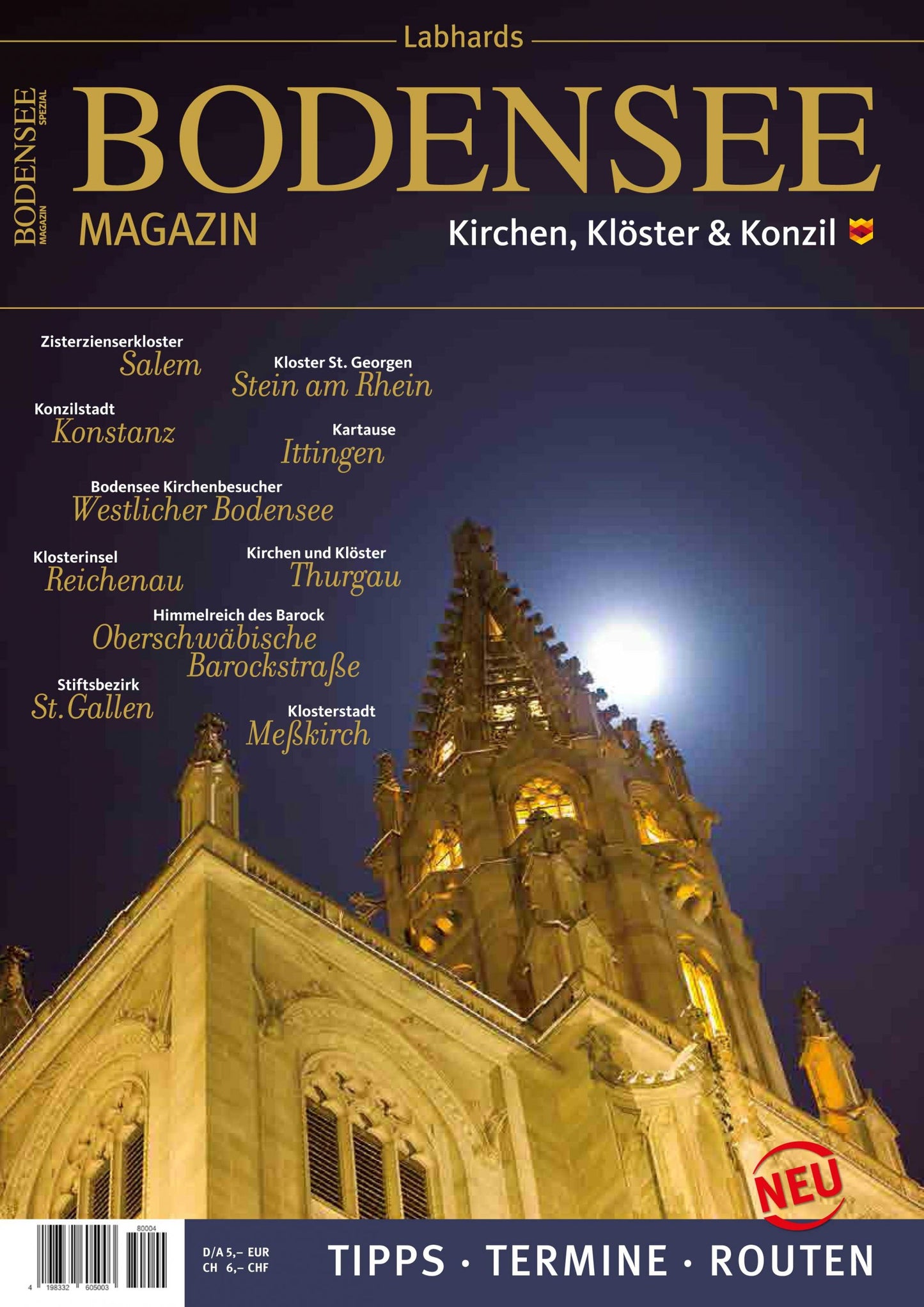 Bodensee Magazin Spezial „Kirchen, Klöster & Konzil“