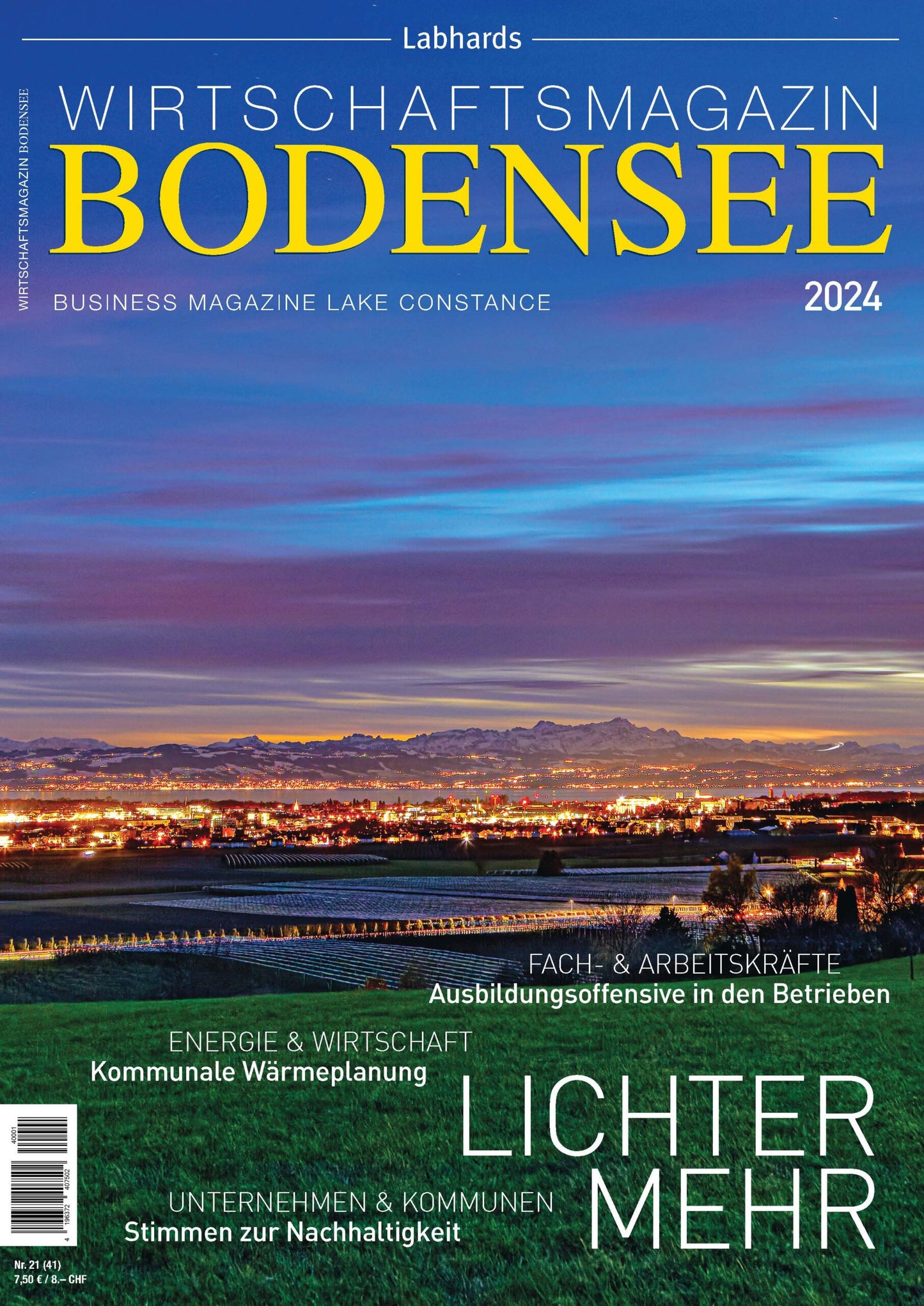 Wirtschaftsmagazin Bodensee 2024